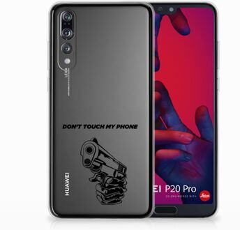 B2Ctelecom Huawei P20 Pro Uniek TPU Hoesje Gun DTMP