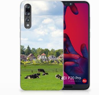 B2Ctelecom Huawei P20 Pro Uniek TPU Hoesje Koeien