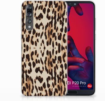 B2Ctelecom Huawei P20 Pro Uniek TPU Hoesje Leopard