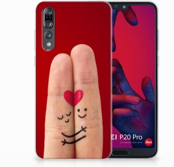 B2Ctelecom Huawei P20 Pro Uniek TPU Hoesje Liefde