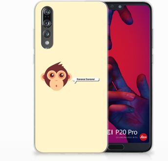 B2Ctelecom Huawei P20 Pro Uniek TPU Hoesje Monkey