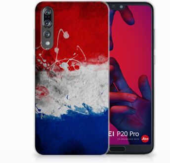 B2Ctelecom Huawei P20 Pro Uniek TPU Hoesje Nederlandse Vlag