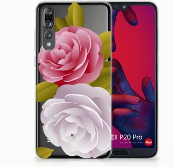 B2Ctelecom Huawei P20 Pro Uniek TPU Hoesje Roses