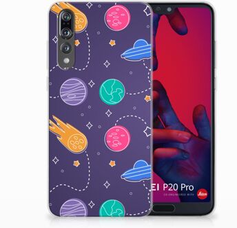 B2Ctelecom Huawei P20 Pro Uniek TPU Hoesje Space