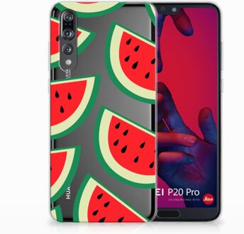 B2Ctelecom Huawei P20 Pro Uniek TPU Hoesje Watermelons