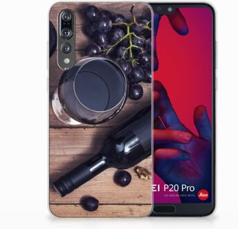 B2Ctelecom Huawei P20 Pro Uniek TPU Hoesje Wijn