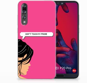 B2Ctelecom Huawei P20 Pro Uniek TPU Hoesje Woman DTMP