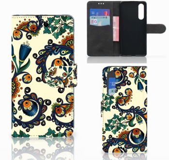 B2Ctelecom Huawei P30 Boekhoesje Design Barok Flower