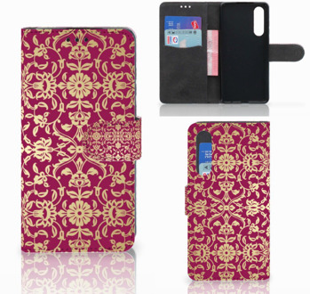 B2Ctelecom Huawei P30 Boekhoesje Design Barok Pink