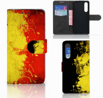 B2Ctelecom Huawei P30 Boekhoesje Design Belgische Vlag