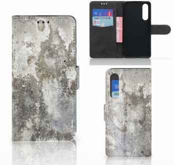 B2Ctelecom Huawei P30 Boekhoesje Design Beton