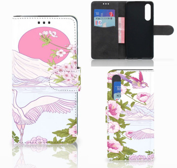 B2Ctelecom Huawei P30 Boekhoesje Design Bird Standing