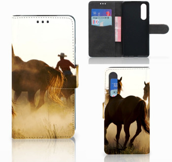 B2Ctelecom Huawei P30 Boekhoesje Design Cowboy