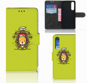 B2Ctelecom Huawei P30 Boekhoesje Design Doggy Biscuit