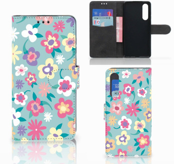 B2Ctelecom Huawei P30 Boekhoesje Design Flower Power