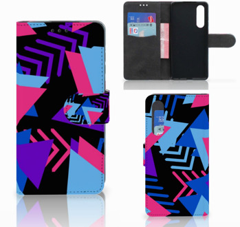 B2Ctelecom Huawei P30 Boekhoesje Design Funky Triangle