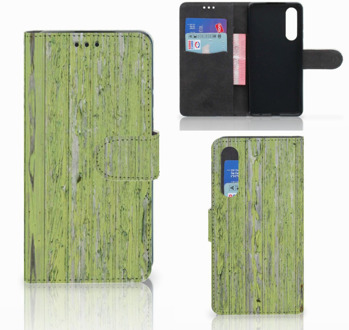 B2Ctelecom Huawei P30 Boekhoesje Design Green Wood