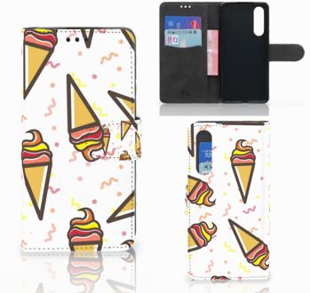 B2Ctelecom Huawei P30 Boekhoesje Design Icecream