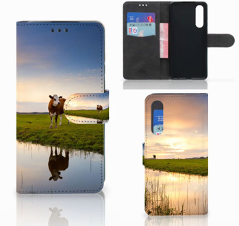 B2Ctelecom Huawei P30 Boekhoesje Design Koe