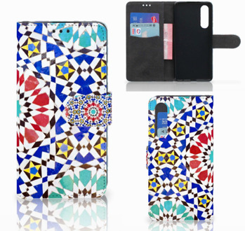 B2Ctelecom Huawei P30 Boekhoesje Design Mozaïek