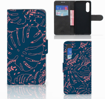 B2Ctelecom Huawei P30 Boekhoesje Design Palm Leaves