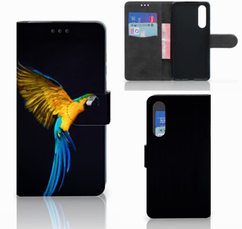 B2Ctelecom Huawei P30 Boekhoesje Design Papegaai