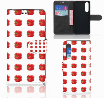 B2Ctelecom Huawei P30 Boekhoesje Design Paprika Red