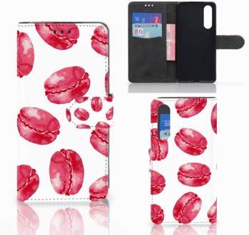 B2Ctelecom Huawei P30 Boekhoesje Design Pink Macarons