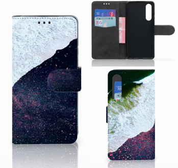 B2Ctelecom Huawei P30 Boekhoesje Design Sea in Space