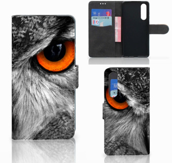 B2Ctelecom Huawei P30 Boekhoesje Design Uil