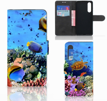 B2Ctelecom Huawei P30 Boekhoesje Design Vissen