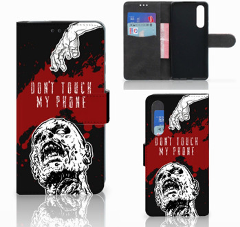 B2Ctelecom Huawei P30 Boekhoesje Design Zombie Blood