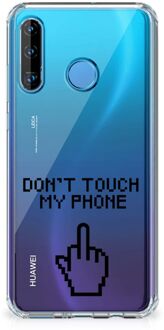 B2Ctelecom Huawei P30 Lite Anti Shock Case Finger DTMP