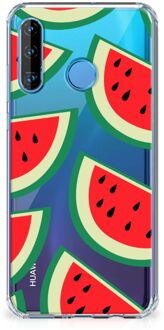 B2Ctelecom Huawei P30 Lite Beschermhoes Watermelons