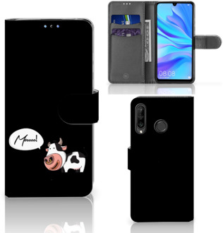 B2Ctelecom Huawei P30 Lite Bookcase Hoesje Design Cow