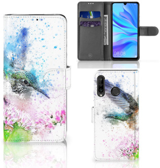 B2Ctelecom Huawei P30 Lite Bookcase Hoesje Design Vogel