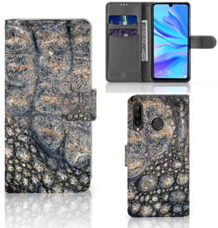 B2Ctelecom Huawei P30 Lite Bookcase Hoesje Krokodillenprint