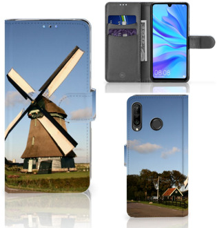 B2Ctelecom Huawei P30 Lite Bookcase Hoesje Molen