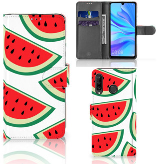 B2Ctelecom Huawei P30 Lite Bookcase Hoesje Watermelons