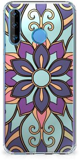 B2Ctelecom Huawei P30 Lite Case Purple Flower