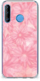 B2Ctelecom Huawei P30 Lite Case Spring Flowers