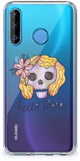 B2Ctelecom Huawei P30 Lite Extreme Case Boho Skull