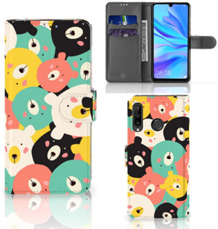 B2Ctelecom Huawei P30 Lite Smartphone hoesje Bears