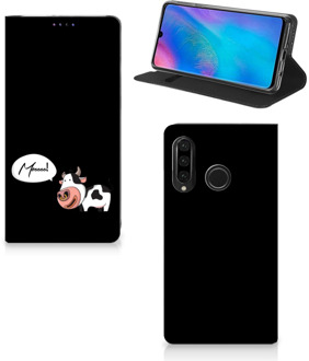 B2Ctelecom Huawei P30 Lite Standcase Hoesje Design Cow