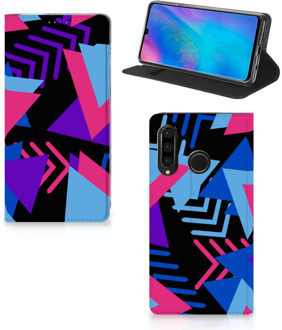 B2Ctelecom Huawei P30 Lite Standcase Hoesje Design Funky Triangle