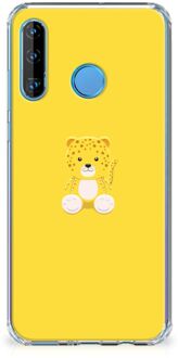 B2Ctelecom Huawei P30 Lite Stevige Bumper Hoesje Baby Leopard