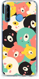 B2Ctelecom Huawei P30 Lite Stevige Bumper Hoesje Bears