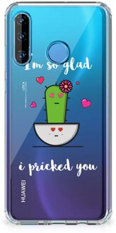 B2Ctelecom Huawei P30 Lite Stevige Bumper Hoesje Cactus Glad