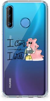 B2Ctelecom Huawei P30 Lite Stevige Bumper Hoesje i Can