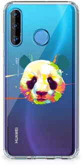 B2Ctelecom Huawei P30 Lite Stevige Bumper Hoesje Panda Color